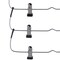 Organize It All Neu Home 4 Tier Fold Up Skirt Hanger NH-0316W-B - alternate 5